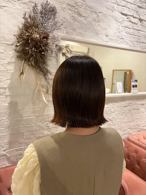 水曜日限定💡【ボブ~ショート】カット+カラー+トリートメント🫧