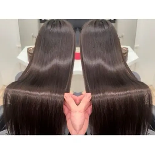 【モデル様限定🎀】梅雨の季節に大人気！うる艶縮毛矯正‎🤍