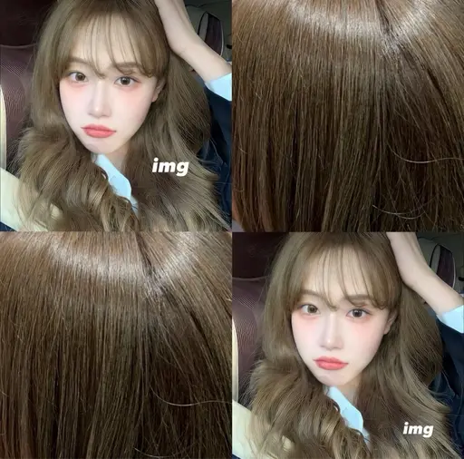 ブリーチ込ヘアカラー✨️