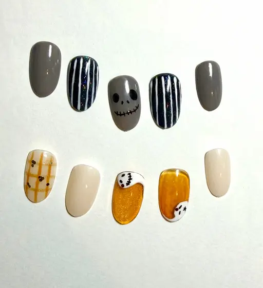 🎃ハロウィンネイル✨ウォーターケア付き🫧