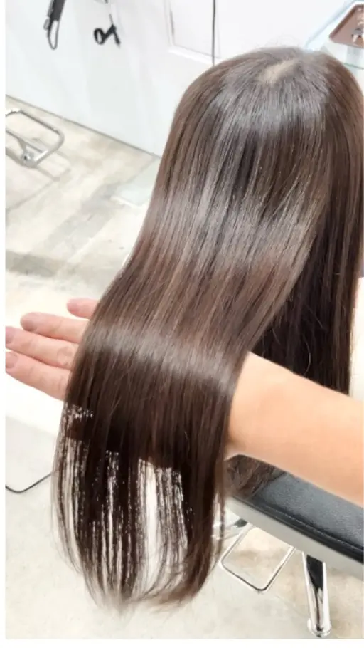 【人気NO.1🏆】カット+圧倒的艶の美しい髪✨縮毛矯正