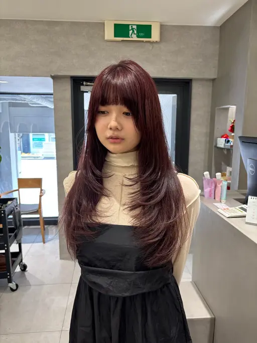 透明感カラー✨️➕似合わせカット✂️【ボブ/ハッシュカット/韓国レイヤー】➕髪質改善トリートメント付