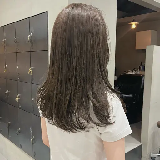 【50%off🫶🏻レディース限定】透明感ヘアカラー+簡単トリートメント🫧ミニモ学割🤎🤎🤎