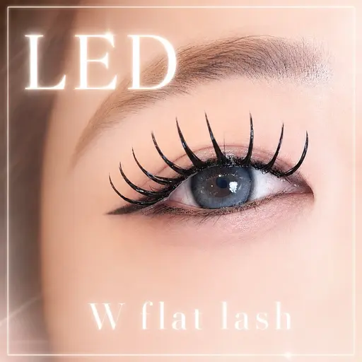 【7月限定】LEDWフラットラッシュ 100本50束 ¥4,400-