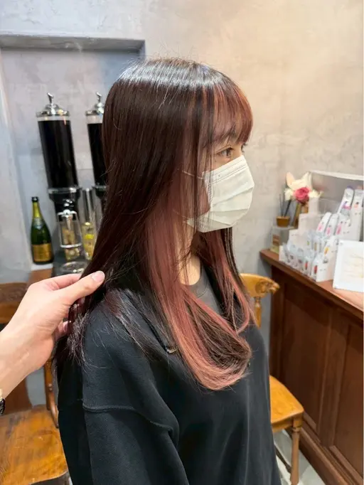 🧸ブリーチインナーカラー+トリートメント