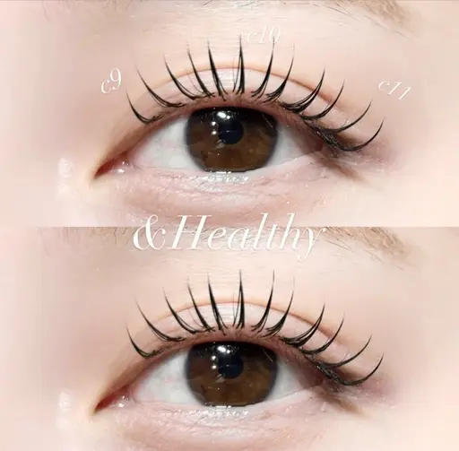 ❄️&Healthy(アンドヘルシー)フラット100本or120本+まつげパーマ
