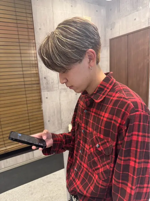 「平日限定」メンズハイライト