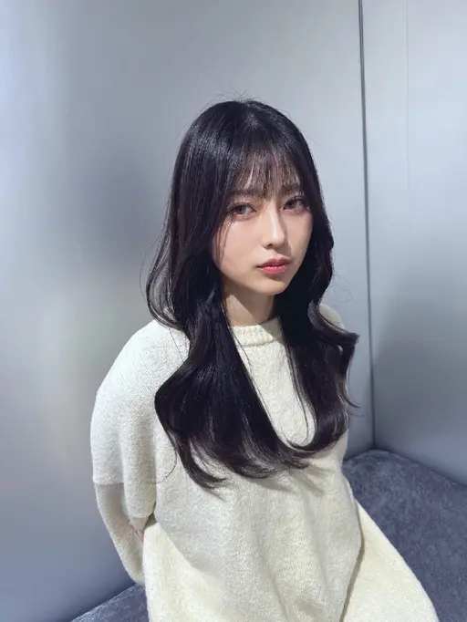 【期間限定】韓国風カット➕フルカラー➕クイック髪質改善トリートメント【心斎橋/なんば/難波/ブルーブラック】