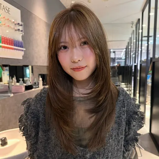 【🌸6月限定🪽ྀི】【U_25】レイヤーカット×KERASTASEトリートメント🧴‎◌𓈒𓐍