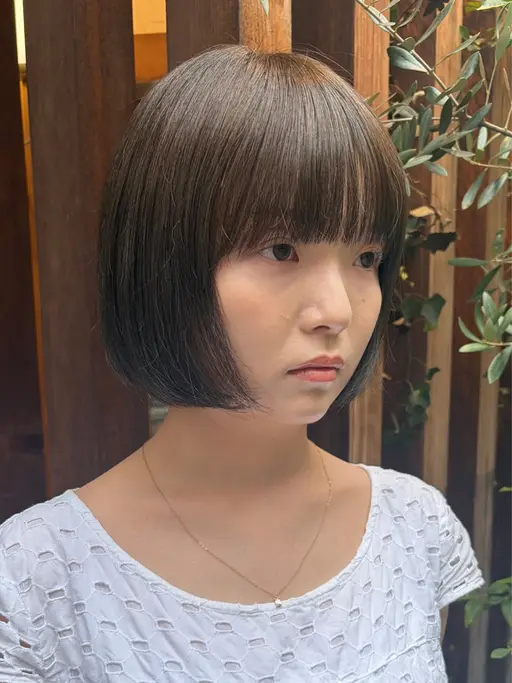 bob cut + one color*・🪷