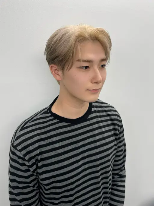 【メンズスタイルチェンジ✨️】メンズ韓国風カット✂️+ブリーチカラー+トリートメント