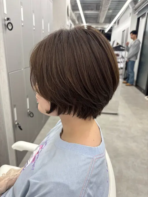 カット➕ブリーチなしダブルカラー