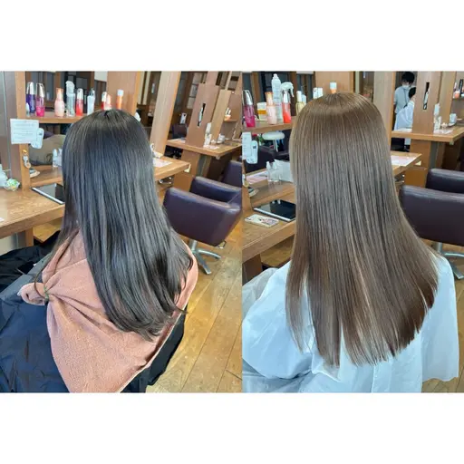 【🦋新menu登場🦋】カット+水素ヴィラロドラカラー+艶髪シルクトリートメント➕『ヘアミストorヘアミルク』