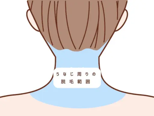 ✨話題のネープケア✨うなじラインまるごと脱毛✨【後ろ姿に差をつける】うなじ•首•背中セット割¥3300