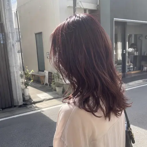 【ミディアム】🫧艶カラー(前処理トリートメント付き)ブリーチなし