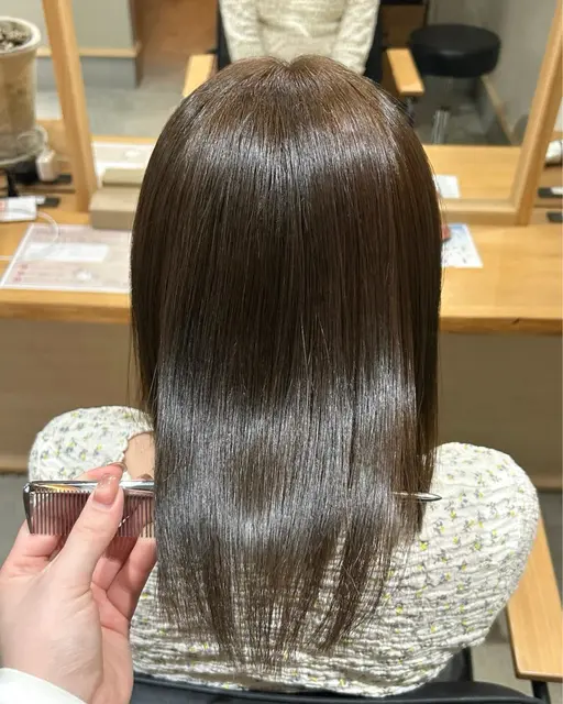 ワンカラー+4stepトリートメント🎶