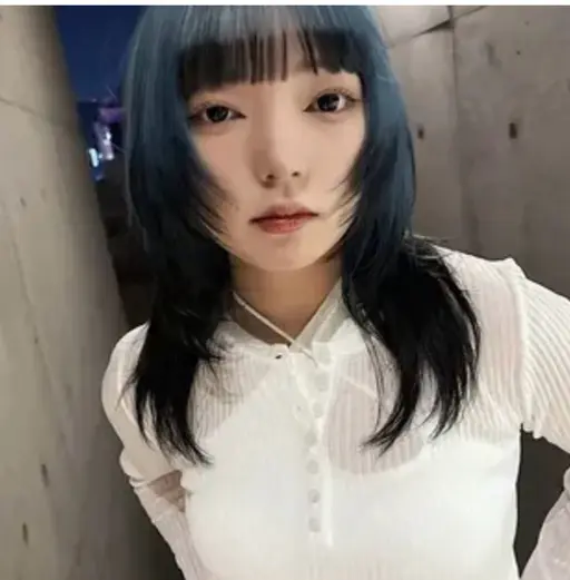 【前髪カット＋ヘアカラー】　※モデル価格ですので時間の変更をしてもらう場合がございます。カラーのお直しや返金などは不可。