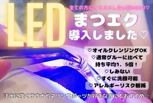 LEDジェルグルー　フラットラッシュ上下セット