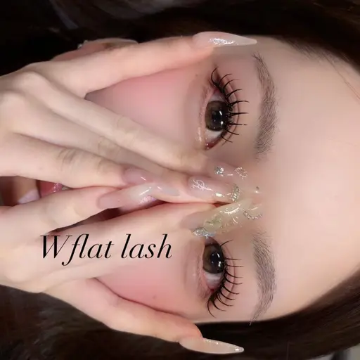 💖W Flat lash 100束💖200本 束仕上げつき🪽