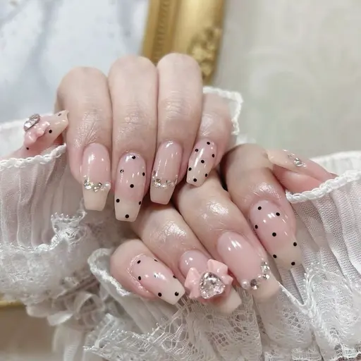 🎀 [長さ出し] 130分以内: デザイン持ち込み + アートやり+ パーツ付け放題