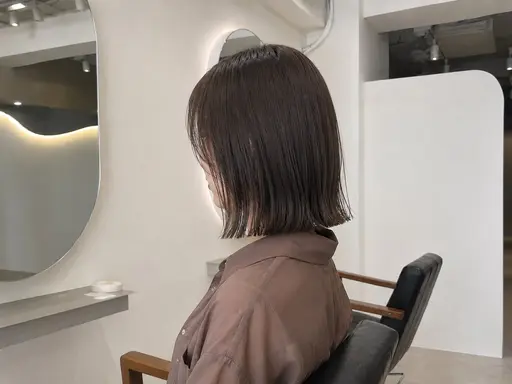 【練習モデル¥0】！切りっぱなしボブ