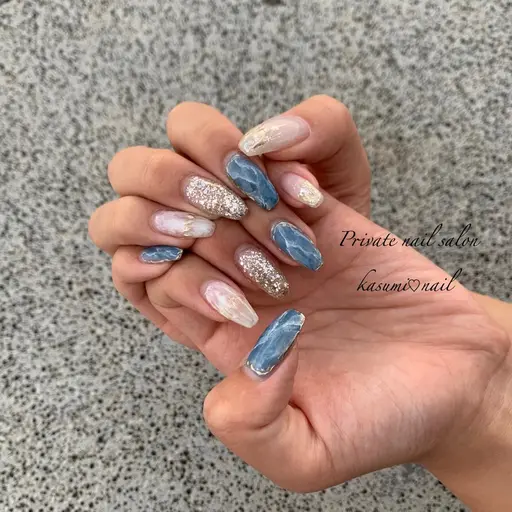 持ち込みデザインOK💅🏻長さ出し別途1本300円(チップ)