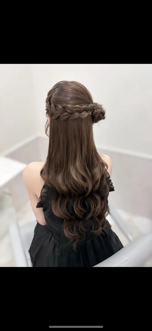 【推し活やイベント前に💕】シンプルヘアアレンジ🎀/ヘアメ/ヘアセット