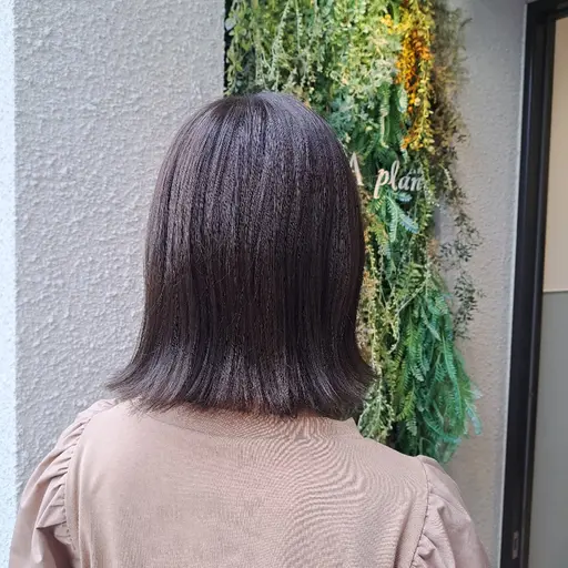 ⭐️9月限定⭐️前髪カット💇♀️+ツヤカラー✨️