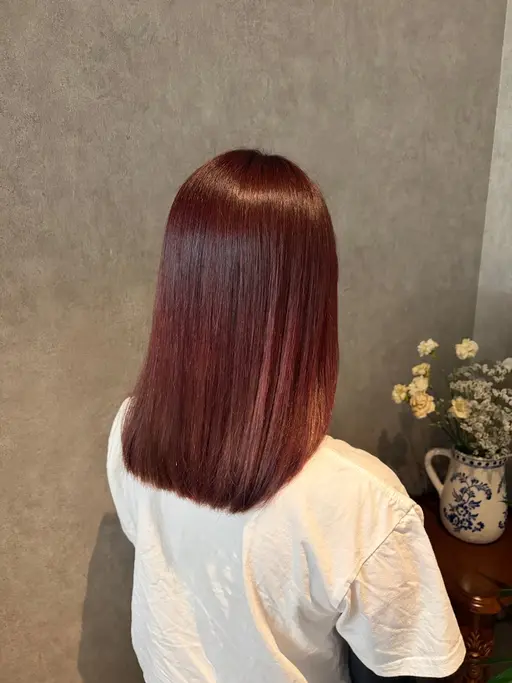 当日限定✨髪質改善カラー8800円　ケアしながら叶うサラサラ髪へ🤍※カットはついておりません