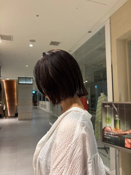 【夕方​〜​すぐ予約可能】　　　　　　　　　　　　　ミディアム​〜​ショートのCut +トリートメント