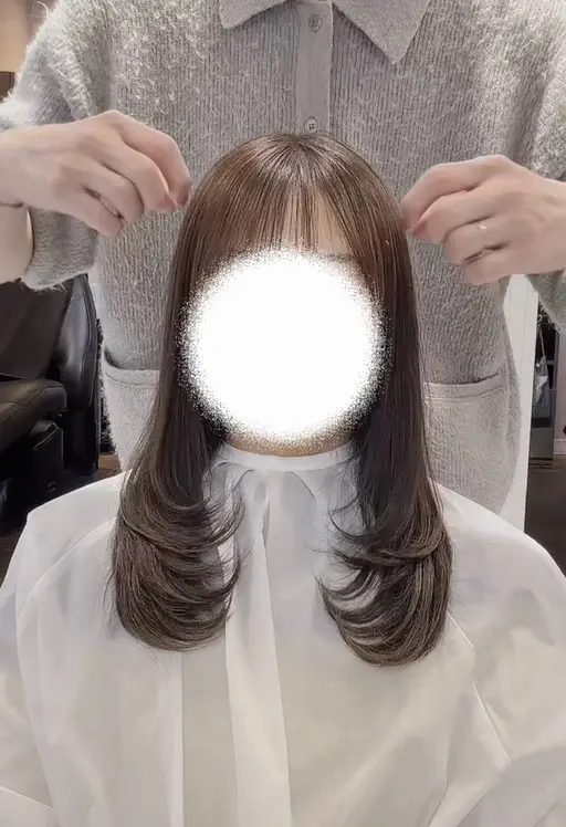 カット＋シャンプー　長さ鎖骨下でレイヤー入れさせていただける方限定　撮影させていただける方「顔は隠します🙇‍♂️」