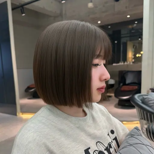 ボブカット【3cm以上切らせていただける方】➕髪質改善トリートメント✨️🫧