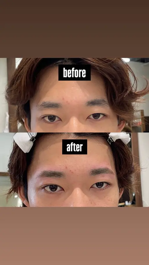 【Karen眉カット＋ワックス脱毛メニュー+眉メイク】女性の方はもちろん！男性の方にもとても人気です★