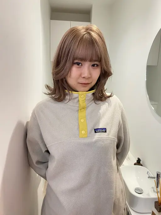👱🏻‍♀️♪ワンカラー（1名様限定✨カラーテストモデル）※2.3cm根元が空いてる方