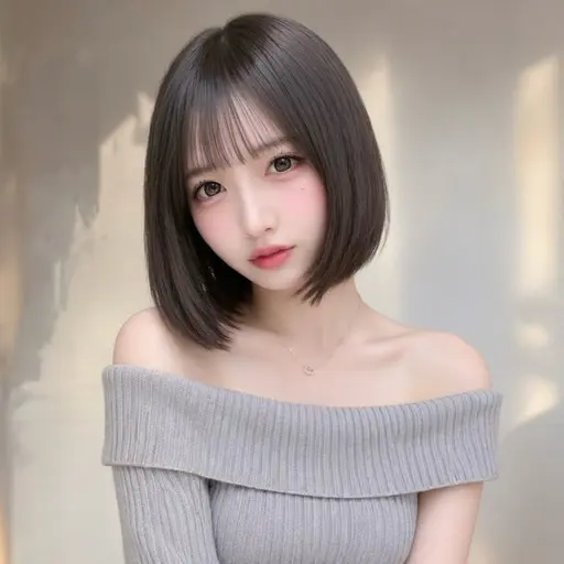 【うる艶ボブ🌟】似合わせボブカット＋艶カラー＋艶3stepトリートメント★