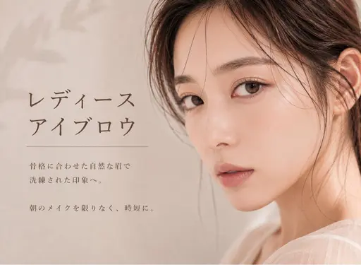【第一印象UP】黄金比美眉アイブロウスタイリング