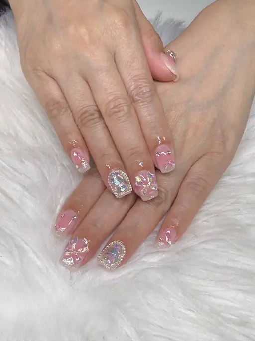 チークガーリーネイル💅✨持ち込みok!