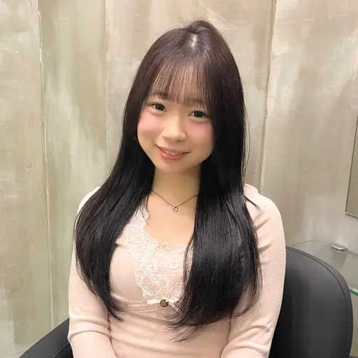 ✨【10代20代人気No.1】似合わせ前髪カット+透明感ワンカラー+うる艶トリートメント💎