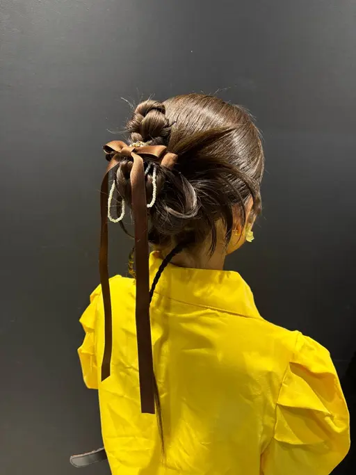 撮影限定ヘアセットモデル