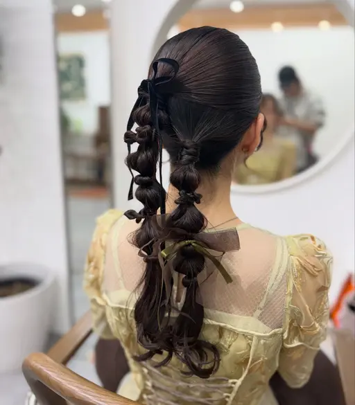 🌙* :゚ヘアセット🌙* :゚(お時間なんじでもOK🙆🏻♀️ ̖́-)