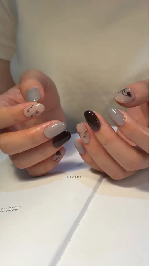 【ご新規さま限定👩🏻‍🎨】simple art course［ワンカラー混色可・2色まで選択OK♡］