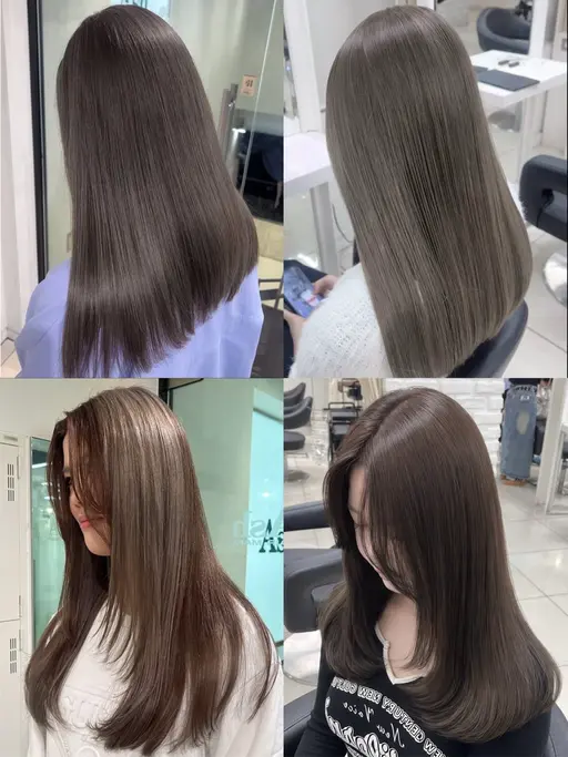 ❤️‍🔥今見てる方限定🈹【黒髪卒業】色落ちまで綺麗な透明感カラー＋カット＋トリートメント