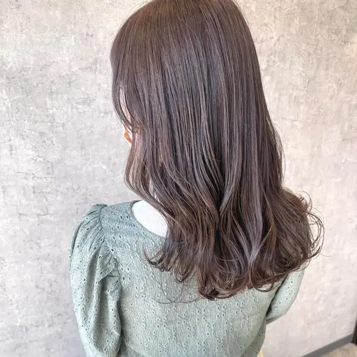 💚カラー+前髪カット