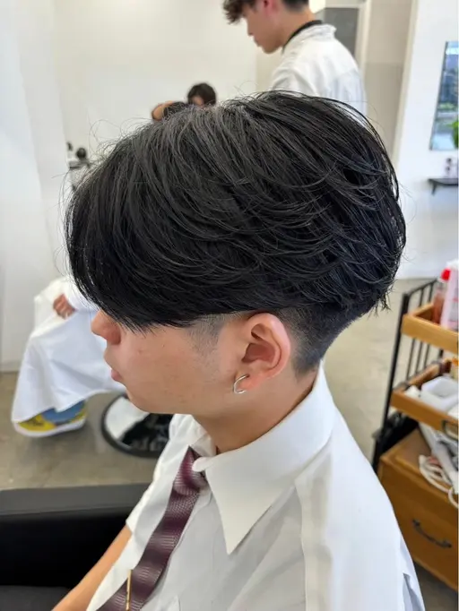 【🌀メンズパーマモデル様募集🌀】カット＋ニュアンスパーマ ※カットは見てくださるスタイリストさんがカットします！