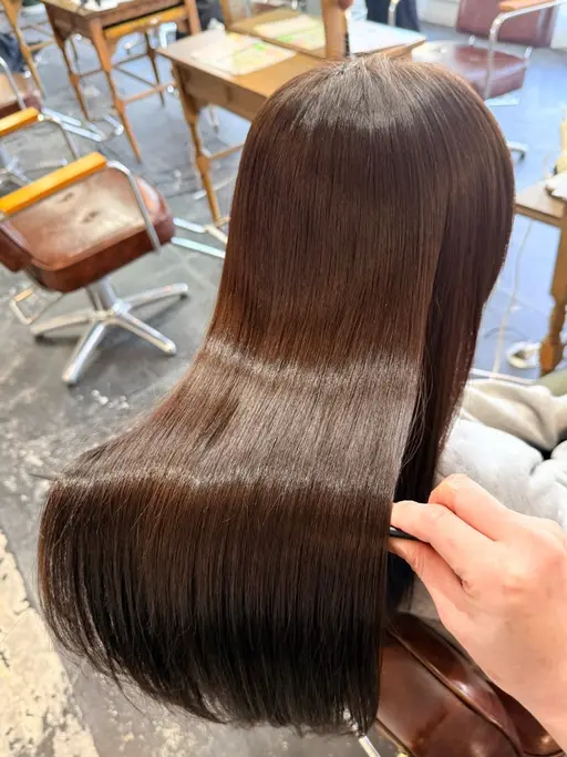 髪質改善ストレート
