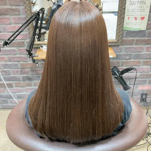 【平日・1日1名様限定☆特別クーポン】髪質改善縮毛矯正+ヘアエステ ¥27500→¥20000