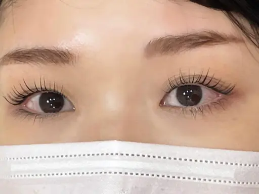 まつ毛パーマ上下