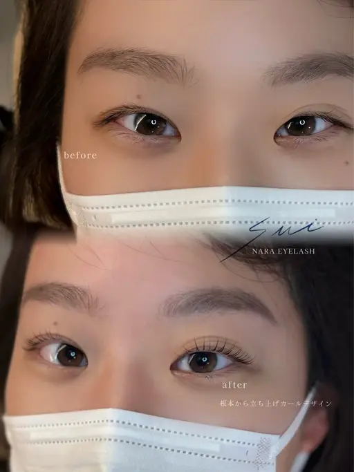 “eyeシャンプー＆ケラチントリートメント付き”ダメージレスまつげパーマ🌿‬