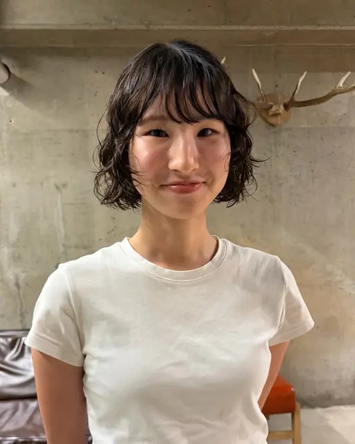 レディースカットパーマ👩🦱