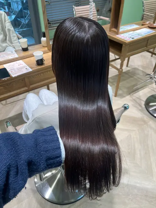 💖【ワンカラー➕トリートメント➕前髪カット】🫧
